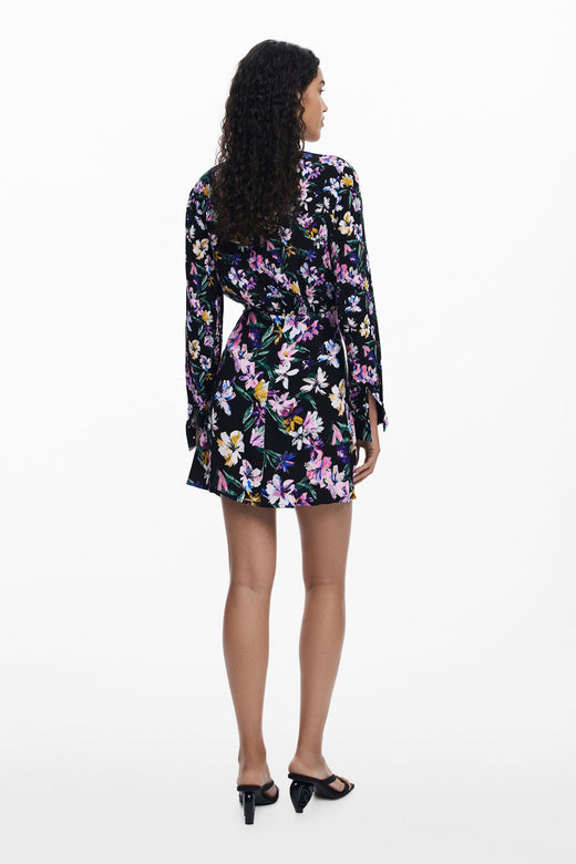 Vestido Desigual Flor_Acrilica Mujer 25WWVW099019
