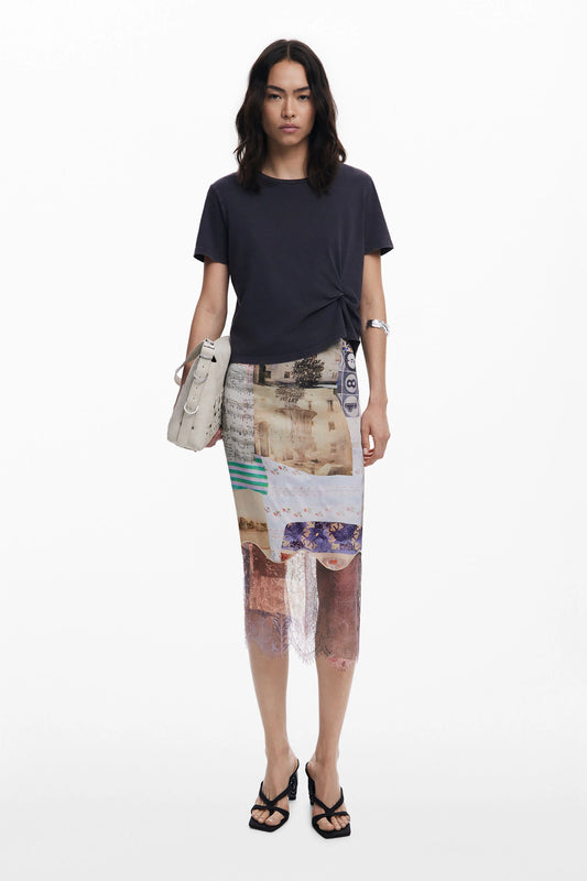 Vestido Desigual Collage Mujer 25WWVW176015