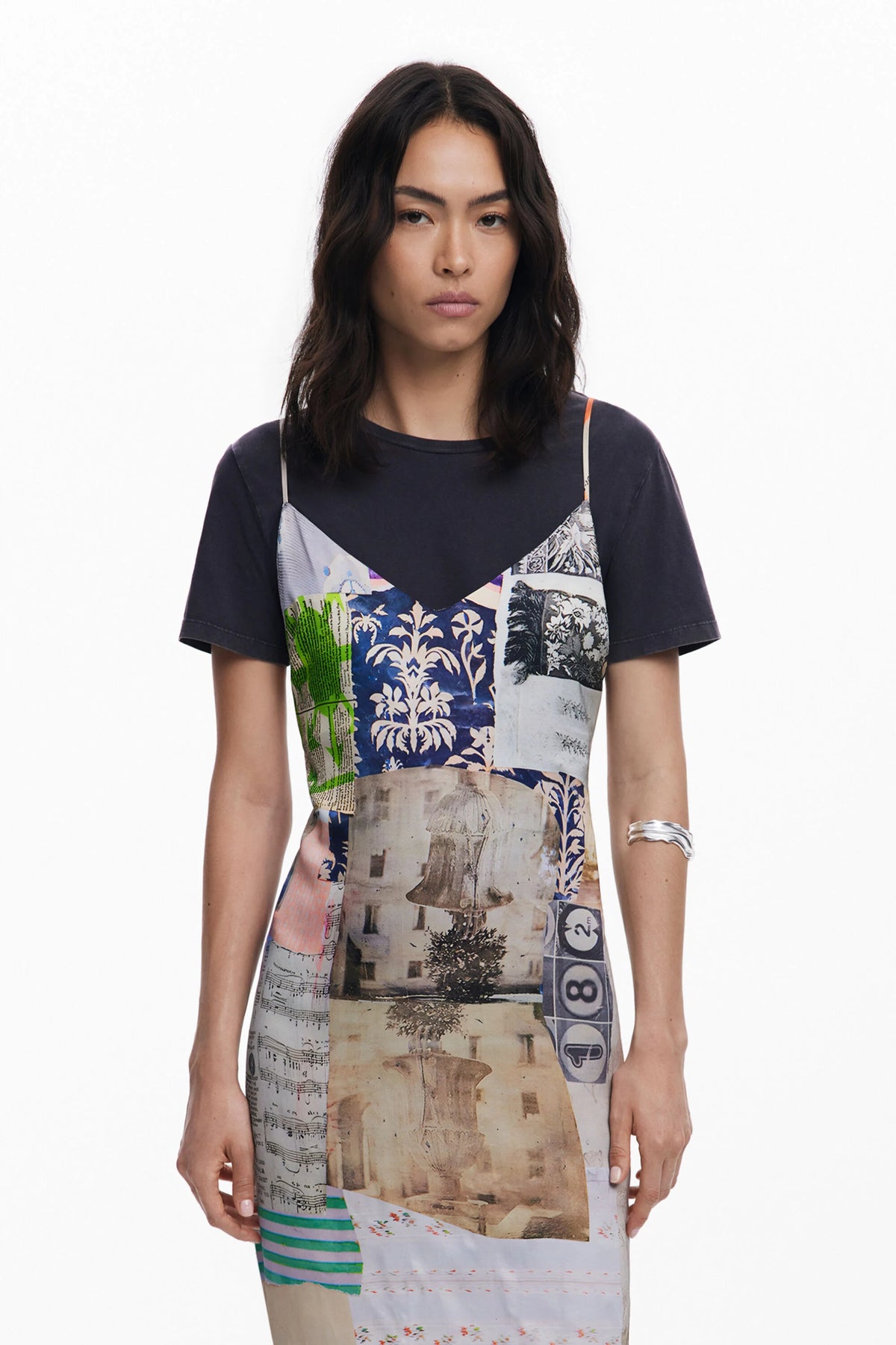 Vestido Desigual Collage Mujer 25WWVW176015