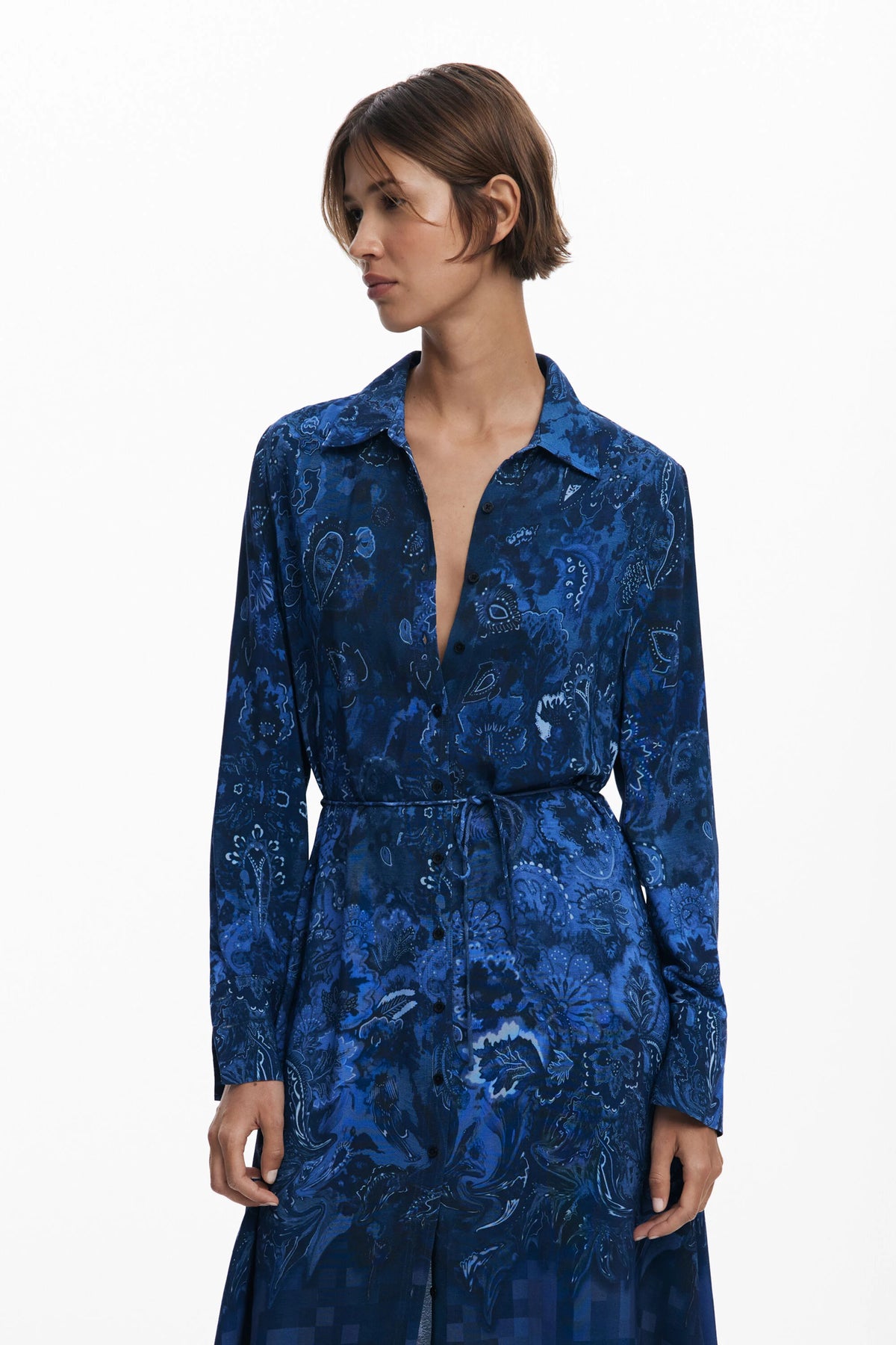 Vestido Desigual Camiserolicuad Mujer 25WWVW235032
