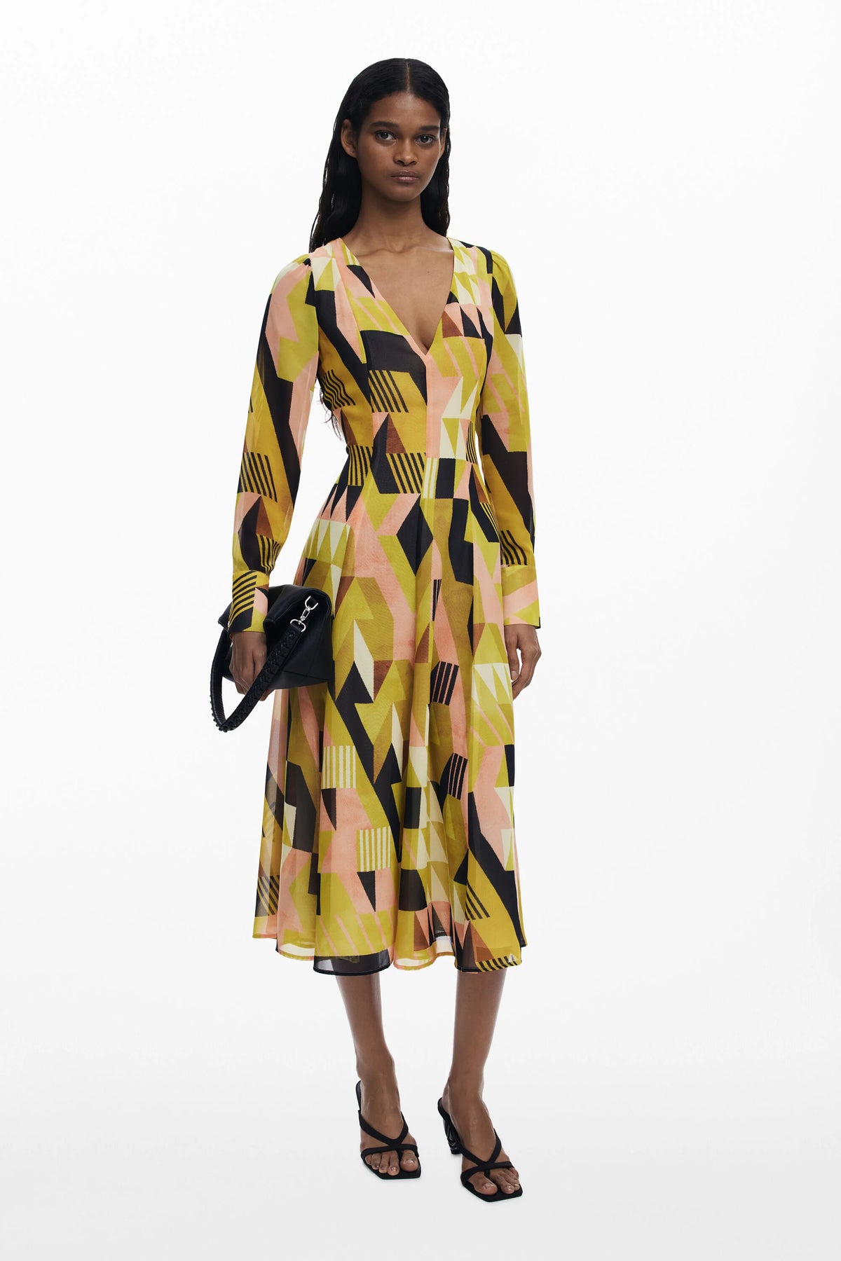 Vestido Desigual Geometria_ Mujer 25WWVW284010