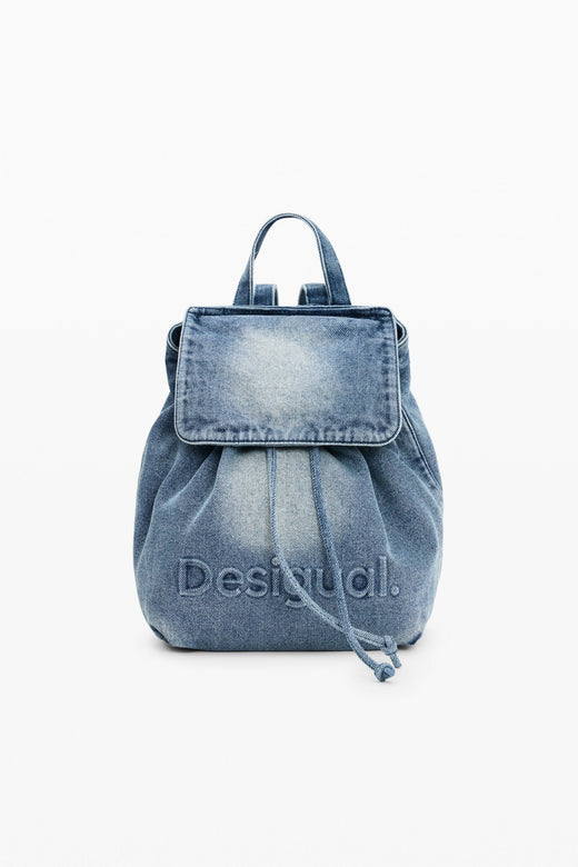 Maleta Desigual Half Logo Denim Mujer 26SAKD075005