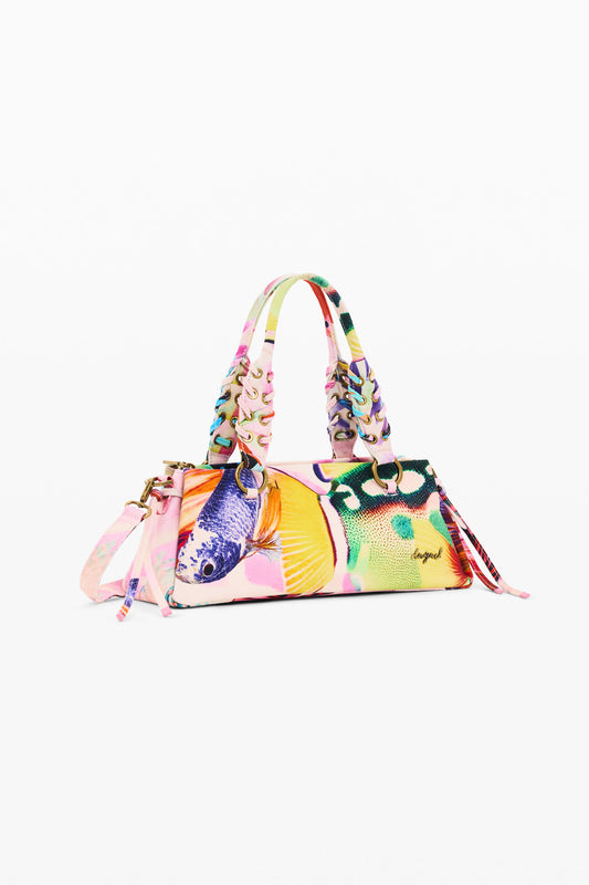 Bolso Desigual Pink Tropical Mujer 26SAXAX03044