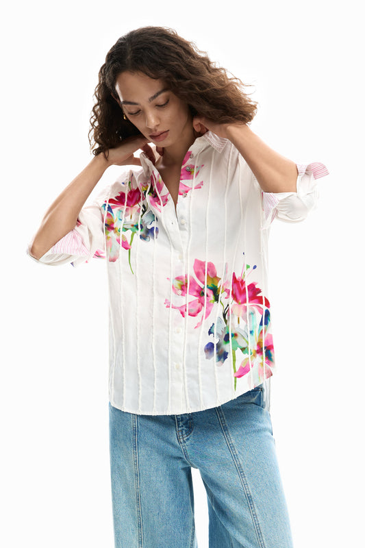 Camisa Desigual College Mujer 26SWCW111000
