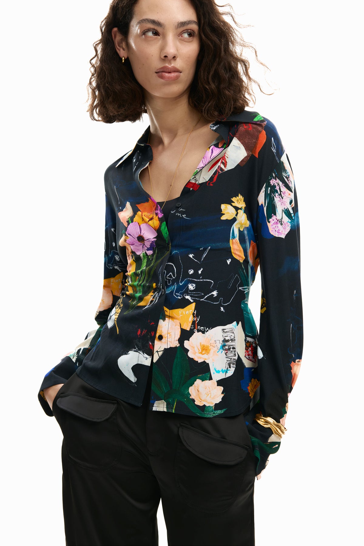 Camisa Desigual Fereo Mujer 26SWCW232000