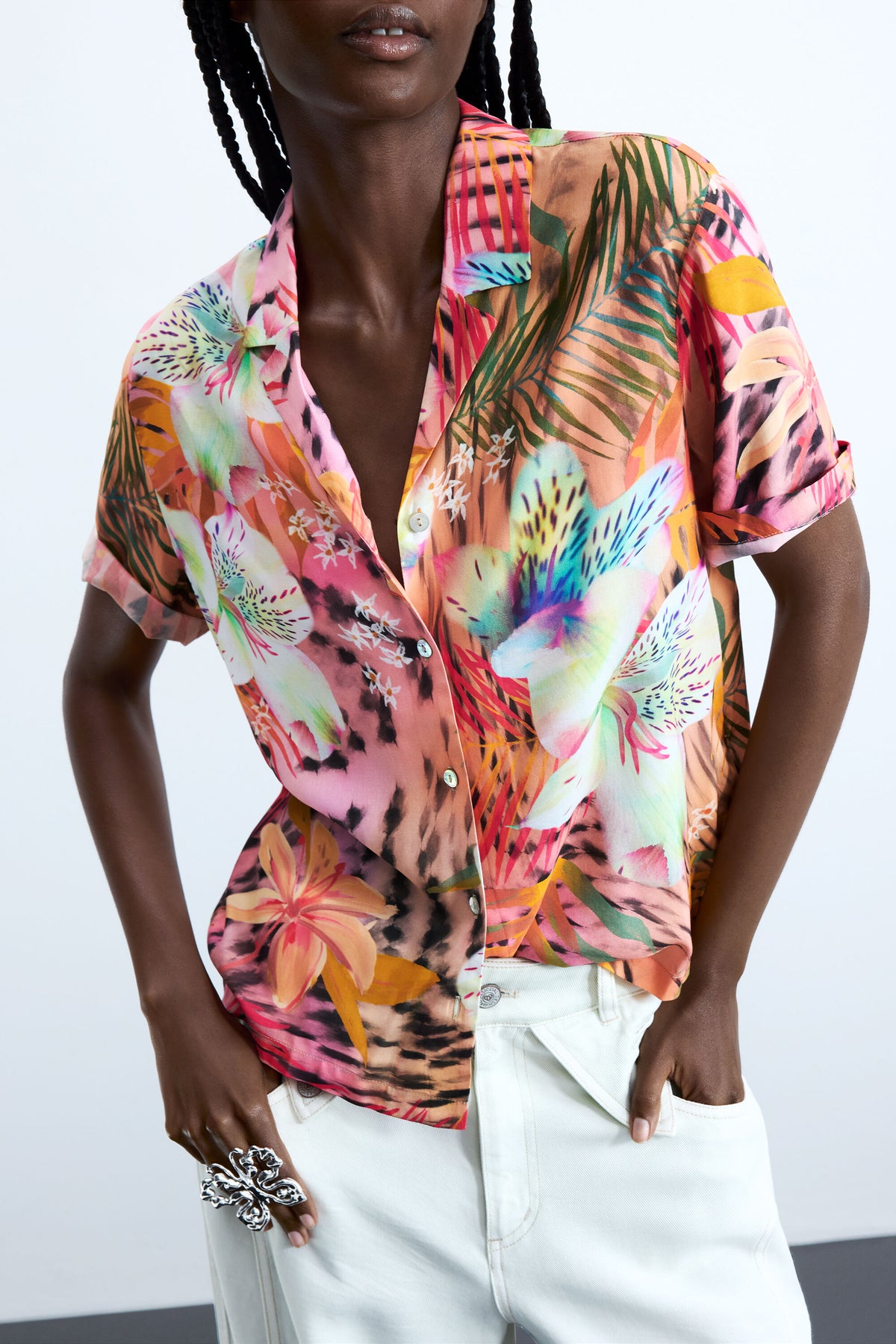Camisa Desigual Swim-Nasau Mujer 26SWCW343049