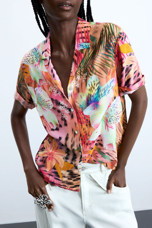 Camisa Desigual Swim-Nasau Mujer 26SWCW343049