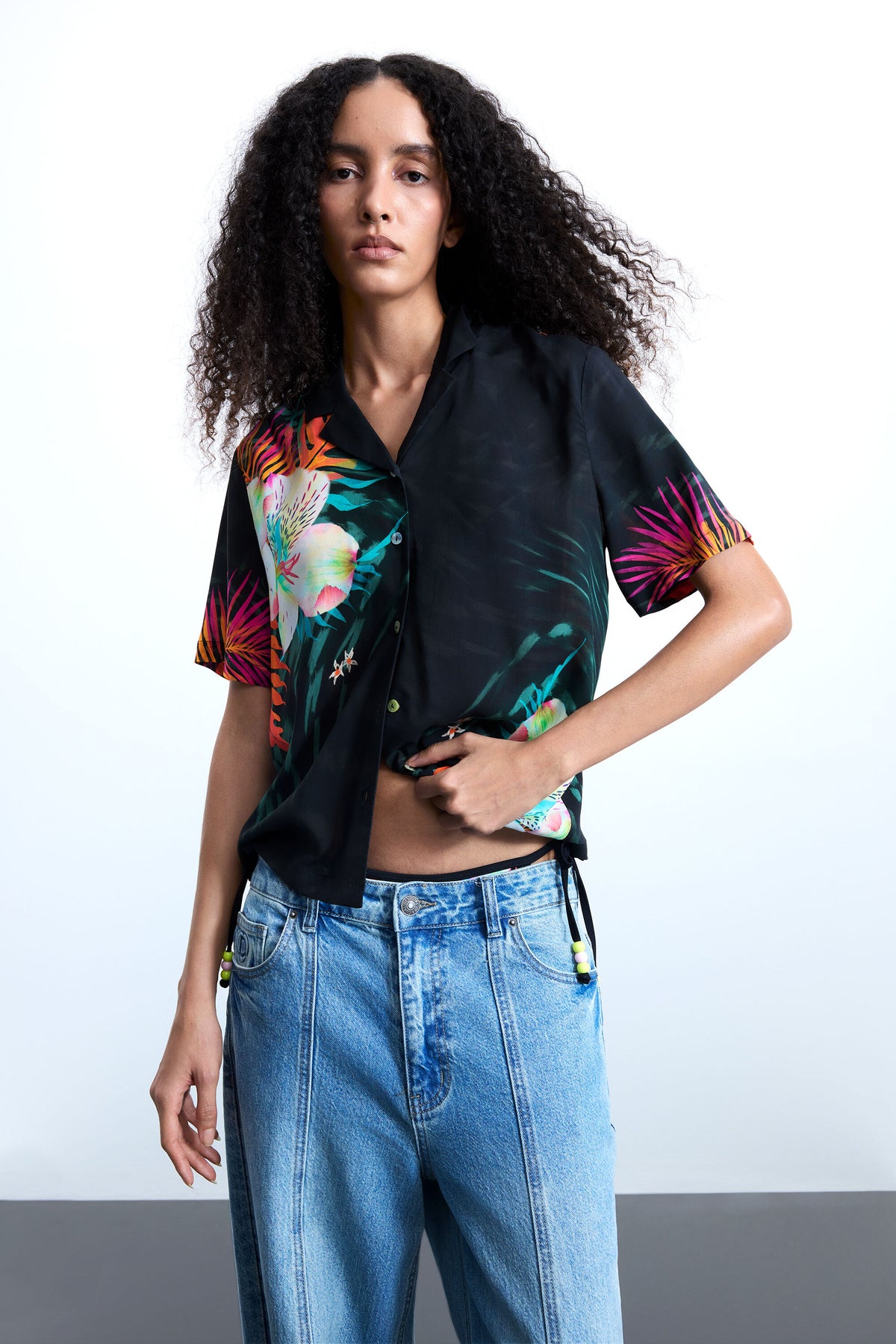 Camisa Desigual Swim-Daikiri Mujer 26SWCW362000