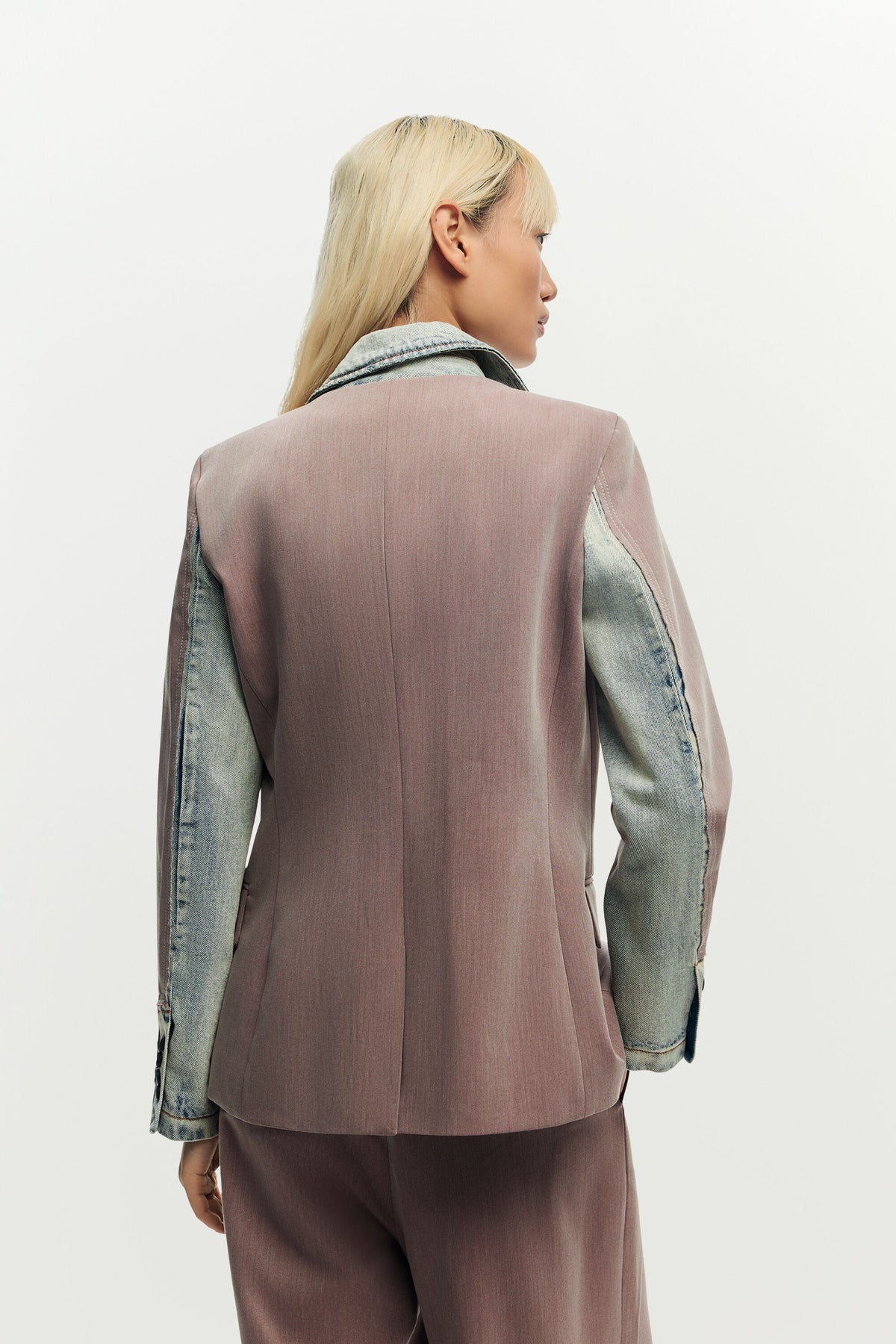 Chaqueta Desigual Blazer_Pink Mujer 26SWEWXE3025