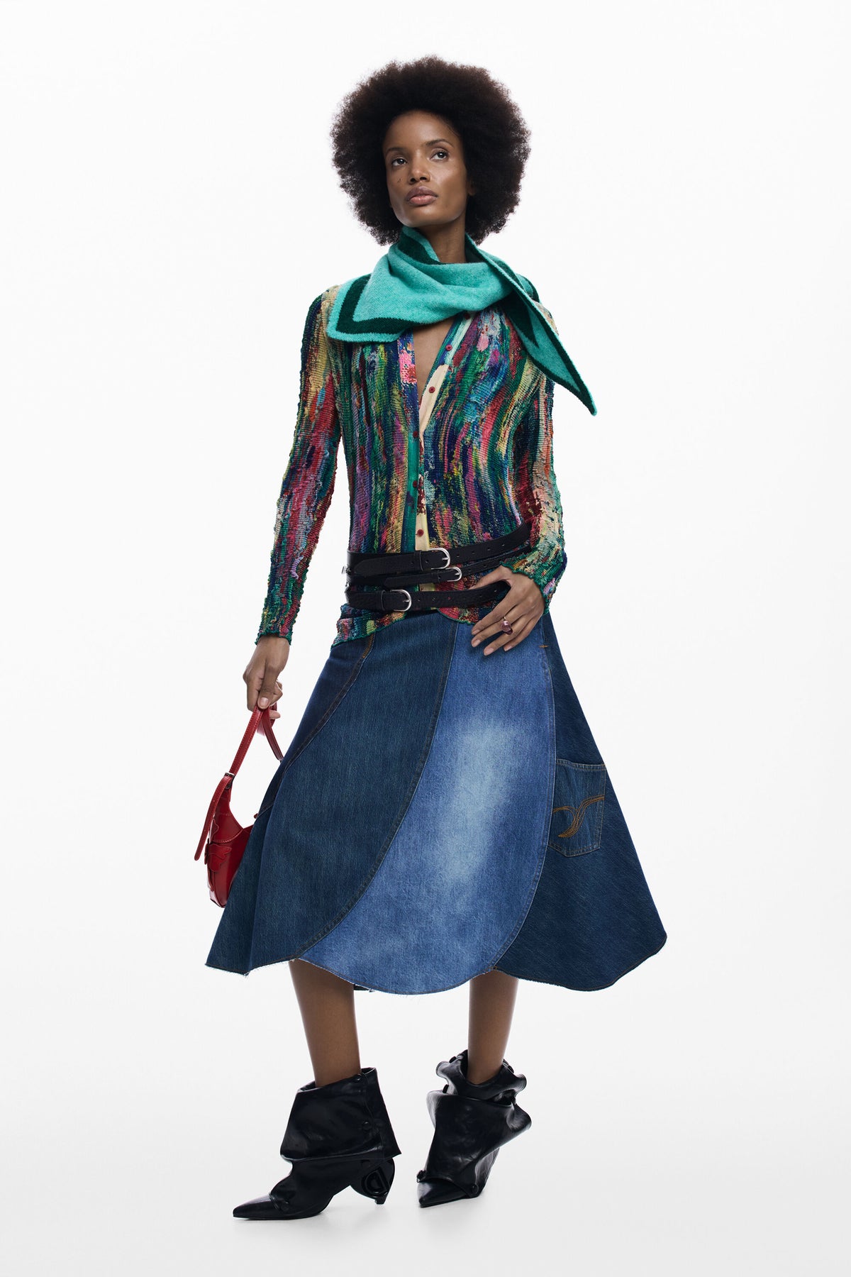 Falda Desigual Par Mujer 26SWFDX05008