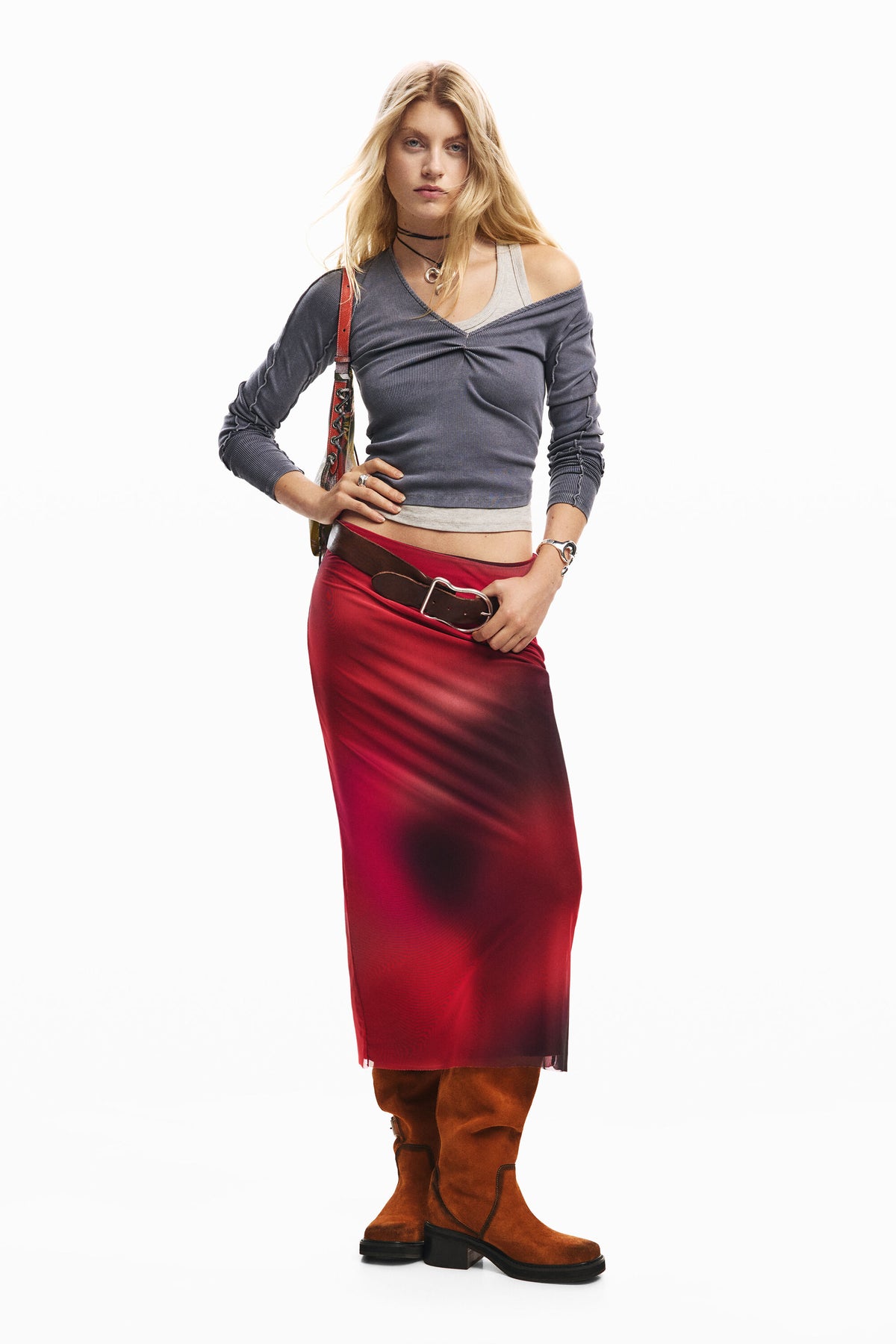 Falda Desigual Asmee Mujer 26SWFK023098