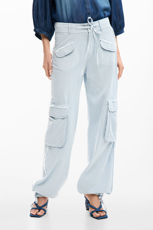 Pantalon Desigual Village Mujer 26SWPW255002