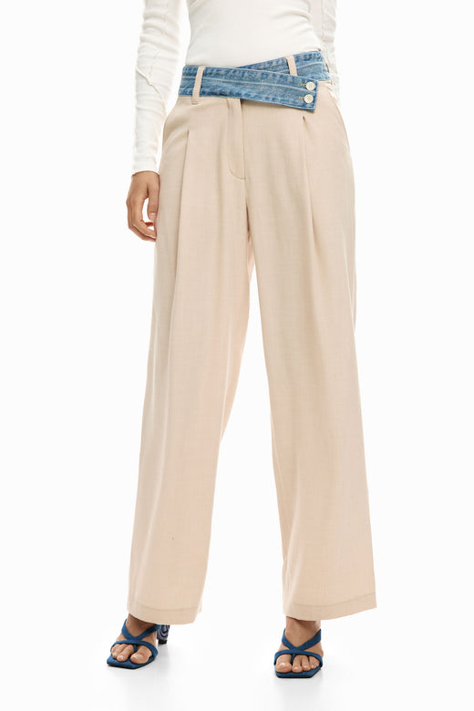 Pantalon Desigual Isis Mujer 26SWPW286008
