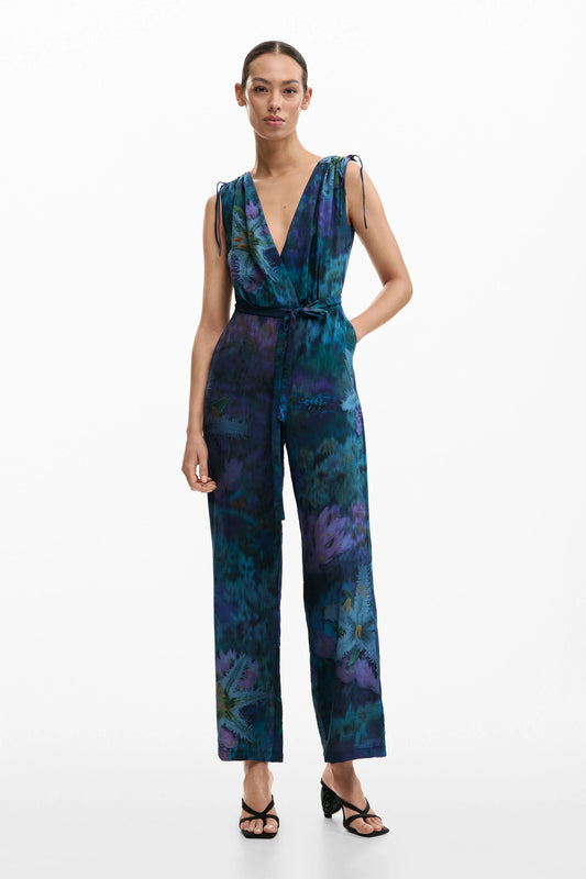 Enterizo Desigual Floresazul Mujer 26SWPW405032
