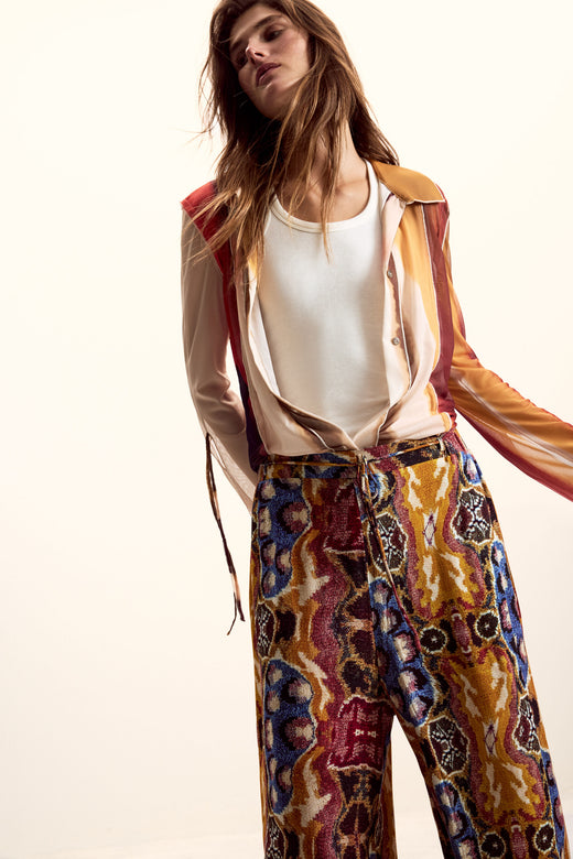 Pantalon Desigual Beattle Palazz Mujer 26SWPW499019