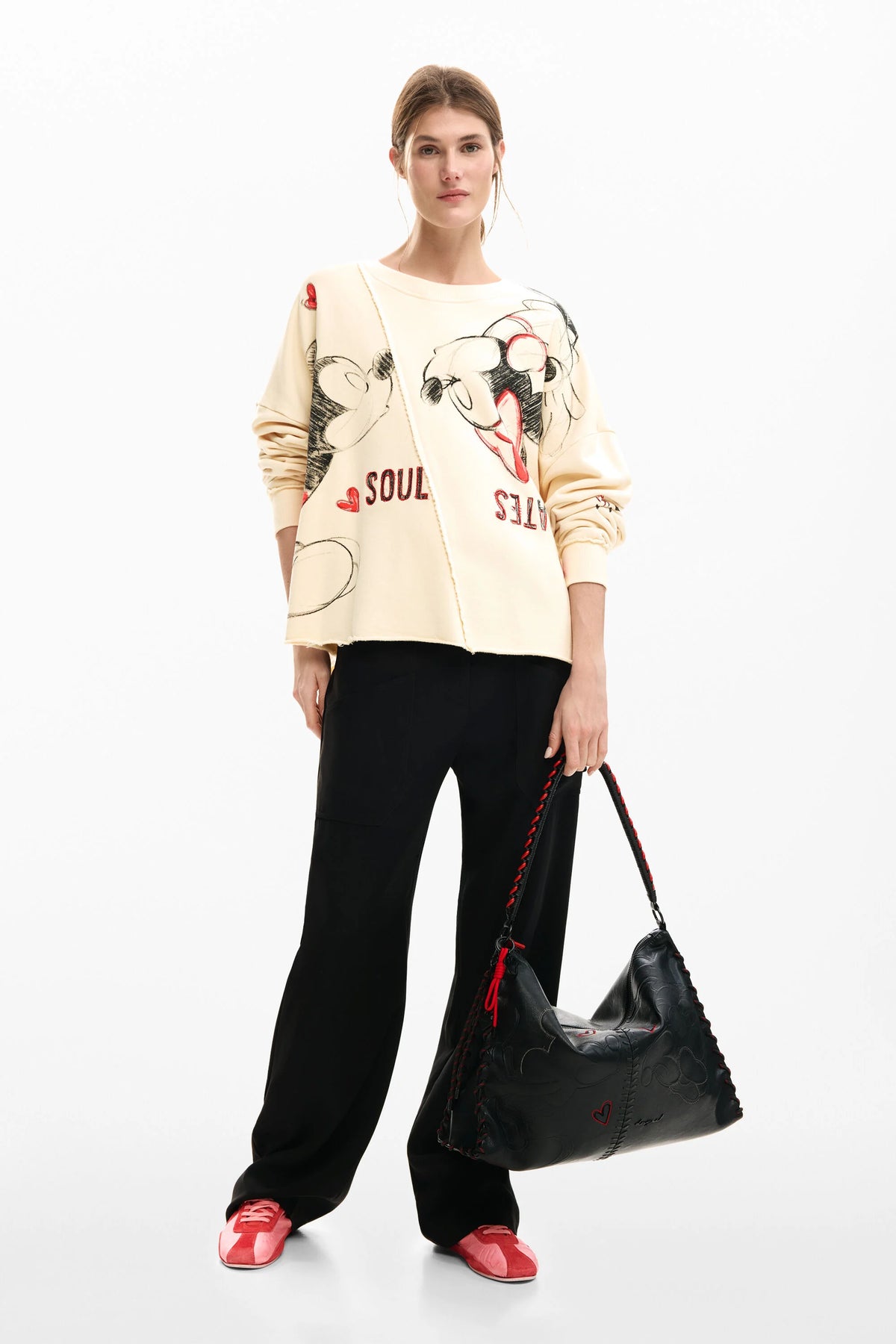Buzo Desigual Muak_Mickey Mujer 26SWSK172035