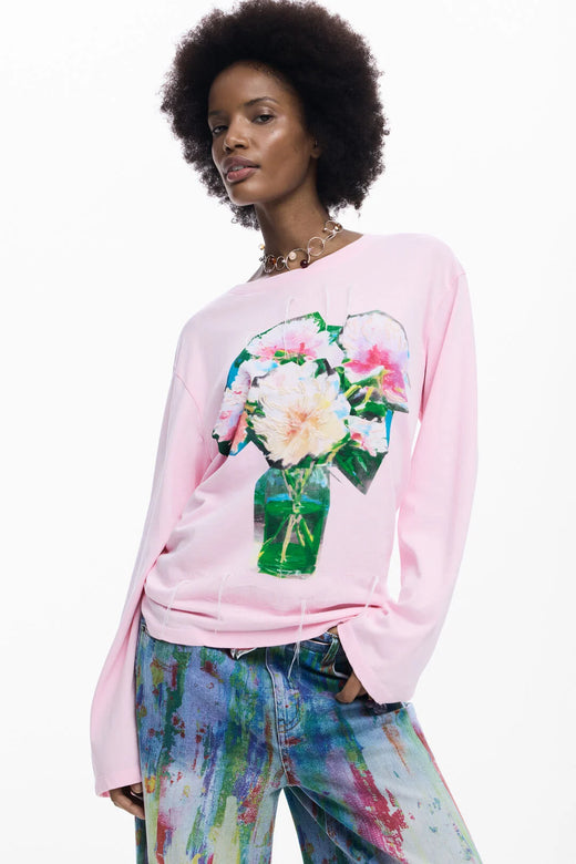 Camiseta Desigual Abroath Mujer 26SWTKX43058