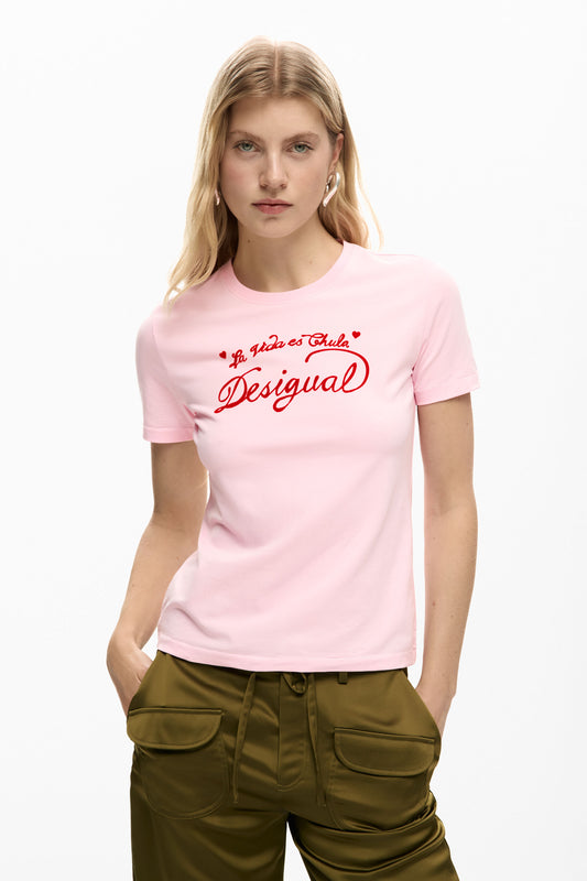 Camiseta Desigual Vidachula Mujer 26SWTKXB3049
