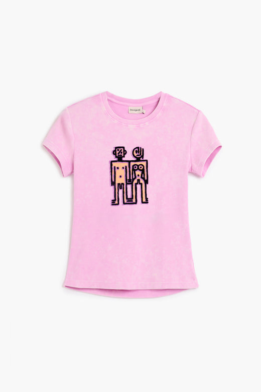 Camiseta Desigual Amor Mujer 26SWTKXF3002