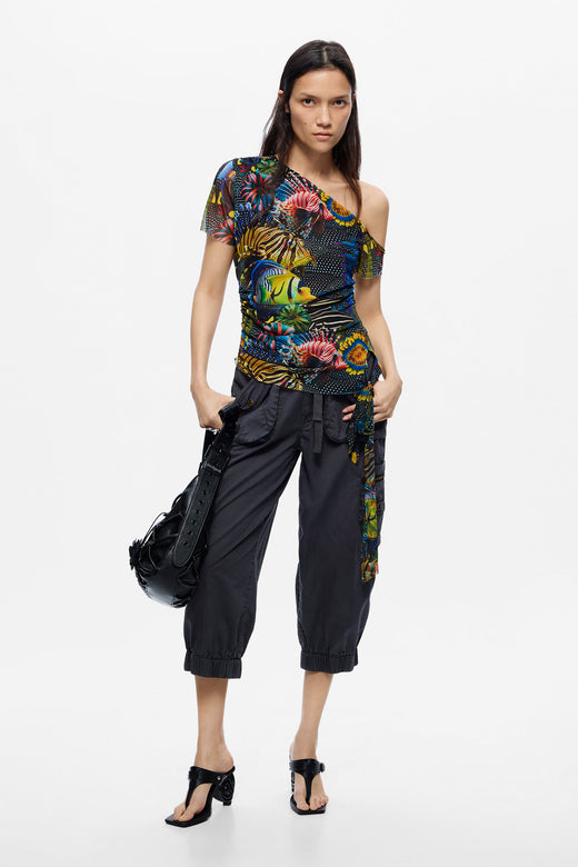 Camiseta Desigual Gupy_Lacroix Mujer 26SWTKXY2000