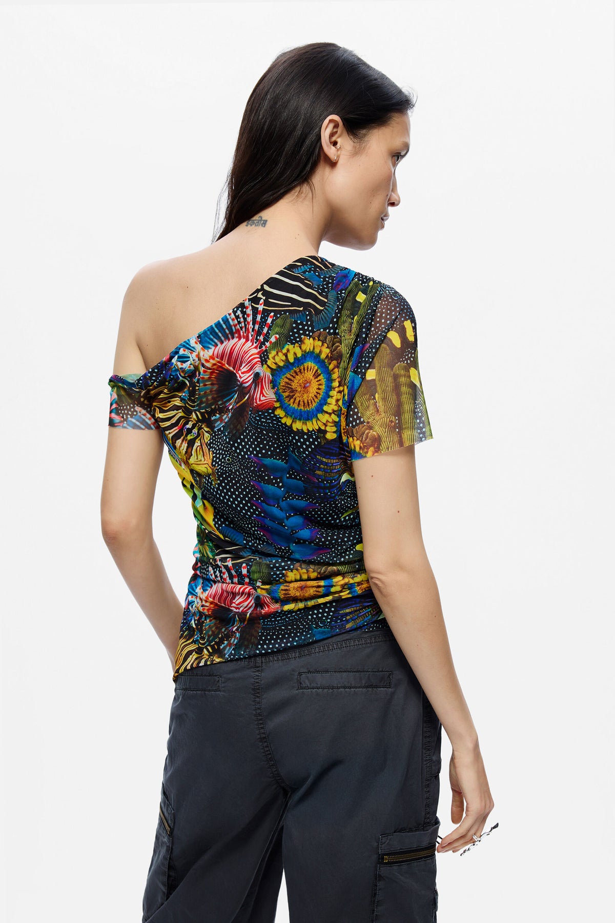 Camiseta Desigual Gupy_Lacroix Mujer 26SWTKXY2000
