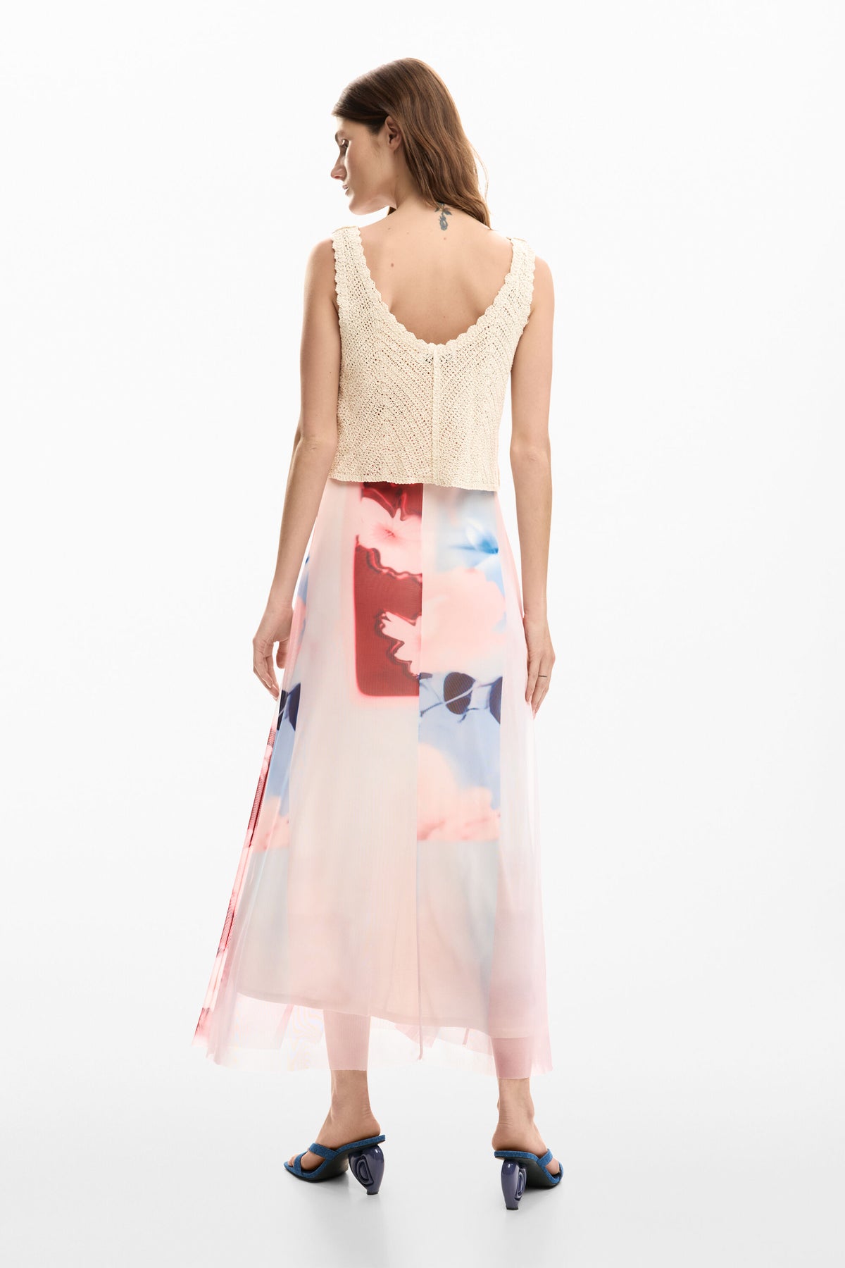 Vestido Desigual Frida Mujer 26SWVK313049