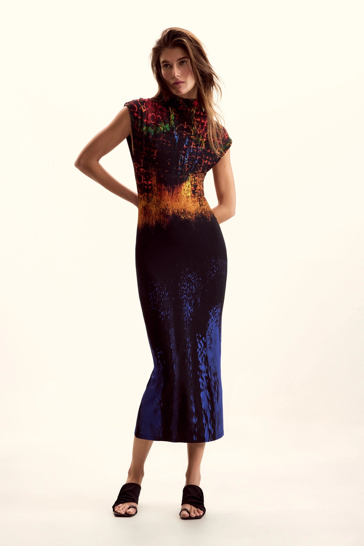 Vestido Desigual Psicho Animal Mujer 26SWVK419019