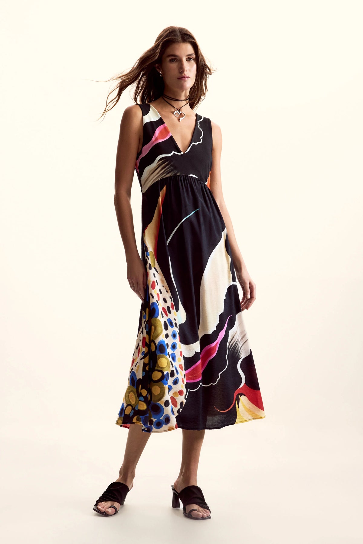 Vestido Desigual Japan Opart_Lacroix Mujer 26SWVW602000