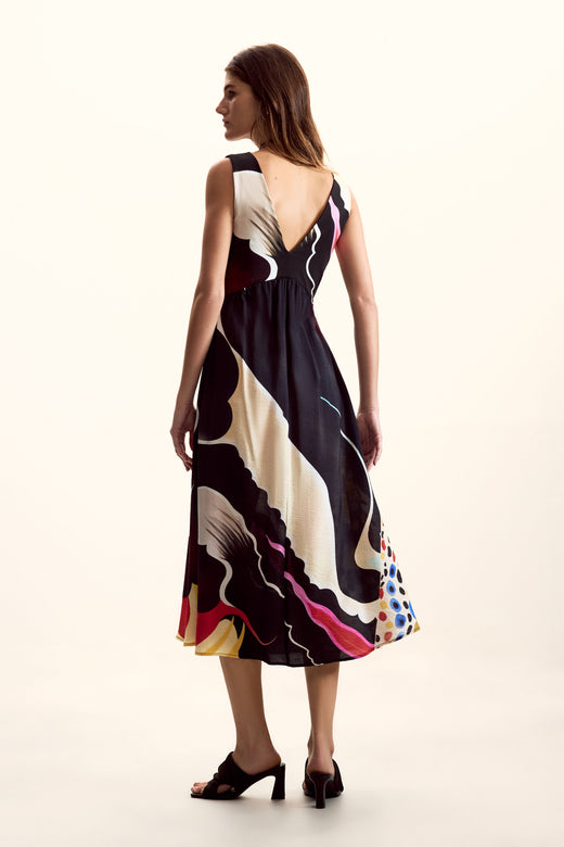 Vestido Desigual Japan Opart_Lacroix Mujer 26SWVW602000