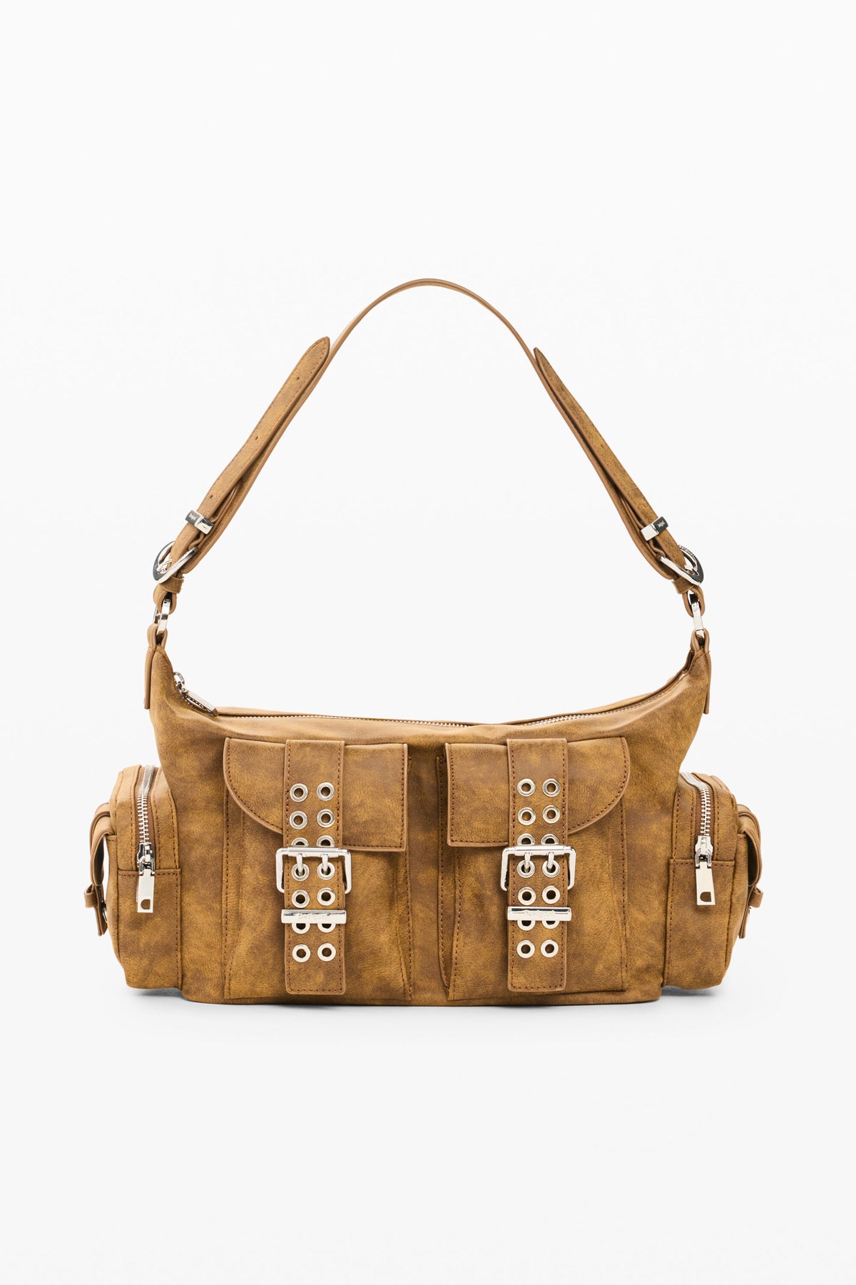Bolso Desigual Valentine Camel Banab Mujer 26WAXP926011