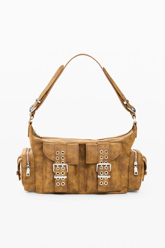 Bolso Desigual Valentine Camel Banab Mujer 26WAXP926011