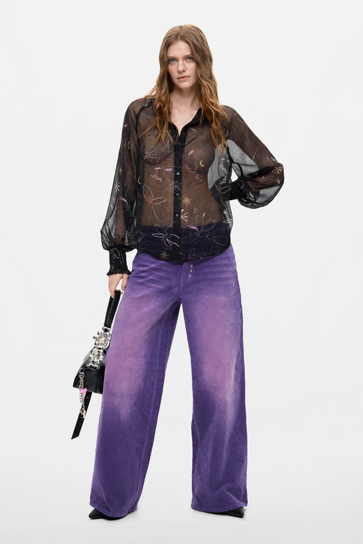Blusa Desigual Damasco Mujer 26WWBW112000
