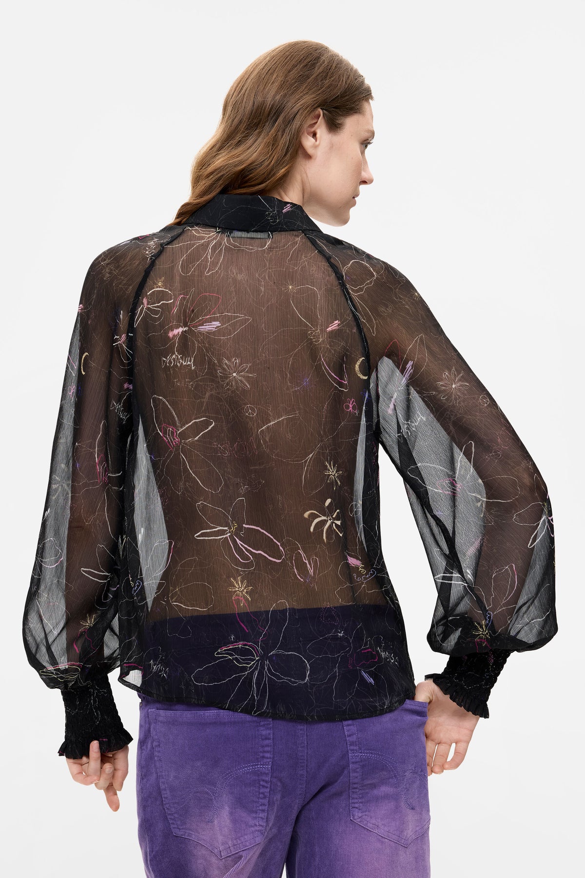 Blusa Desigual Damasco Mujer 26WWBW112000