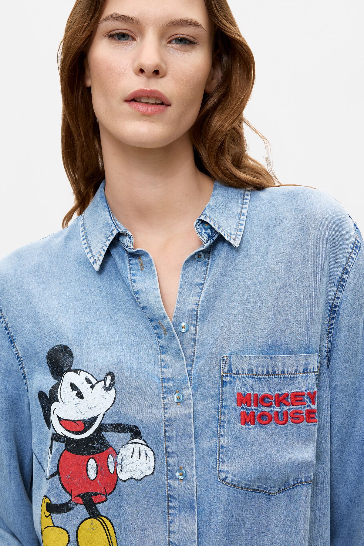 Camisa Desigual Mickey Mujer 26WWCW095053