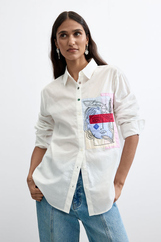Camisa Desigual Rin Mujer 26WWCW111000