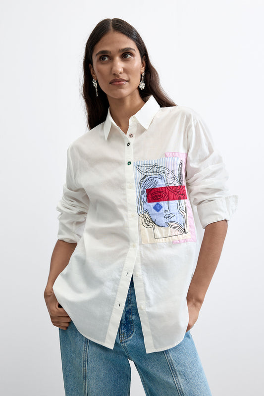 Camisa Desigual Rin Mujer 26WWCW111000