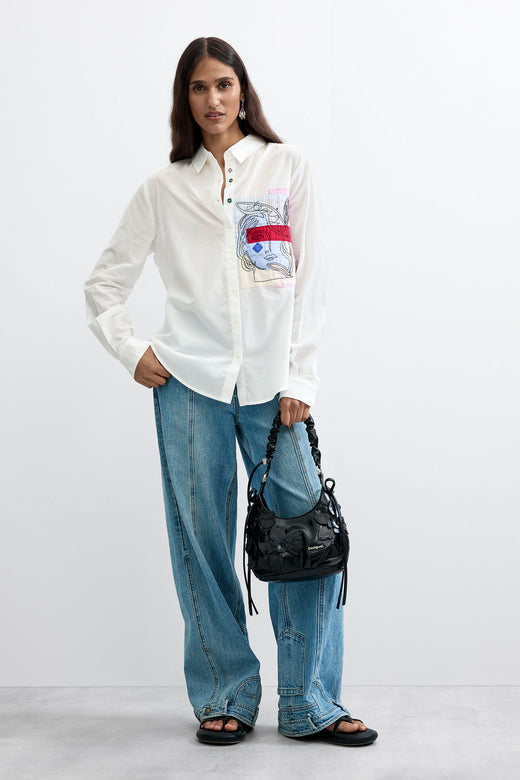 Camisa Desigual Rin Mujer 26WWCW111000