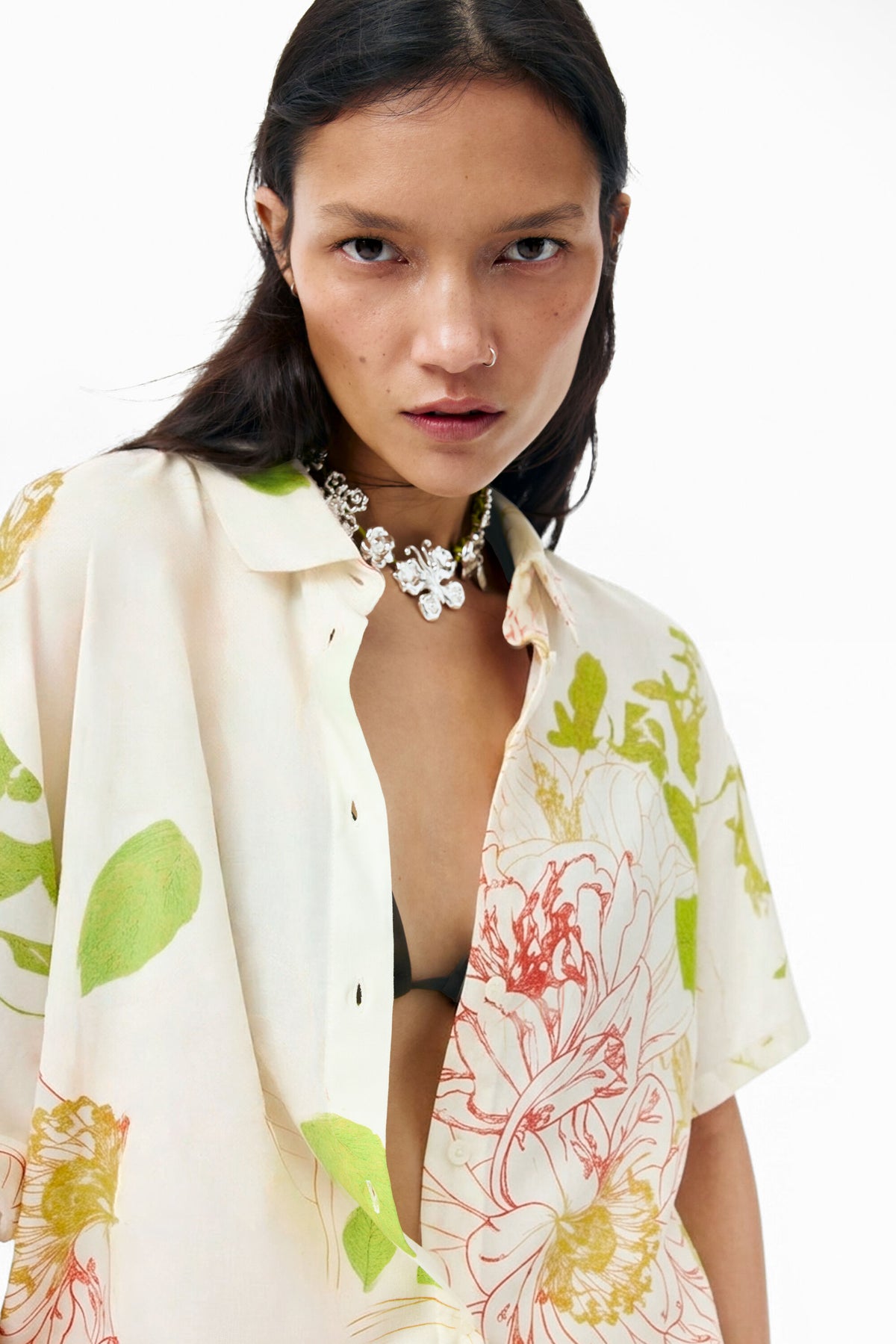 Camisa Desigual Flower Mujer 26WWCWX01000
