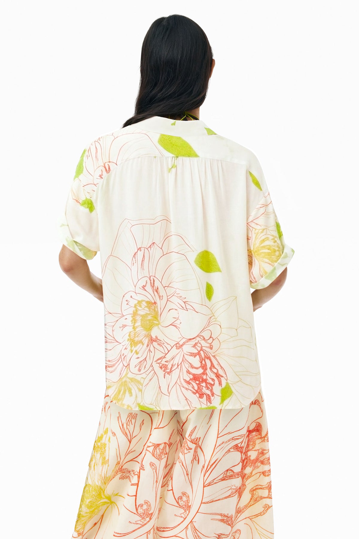Camisa Desigual Flower Mujer 26WWCWX01000