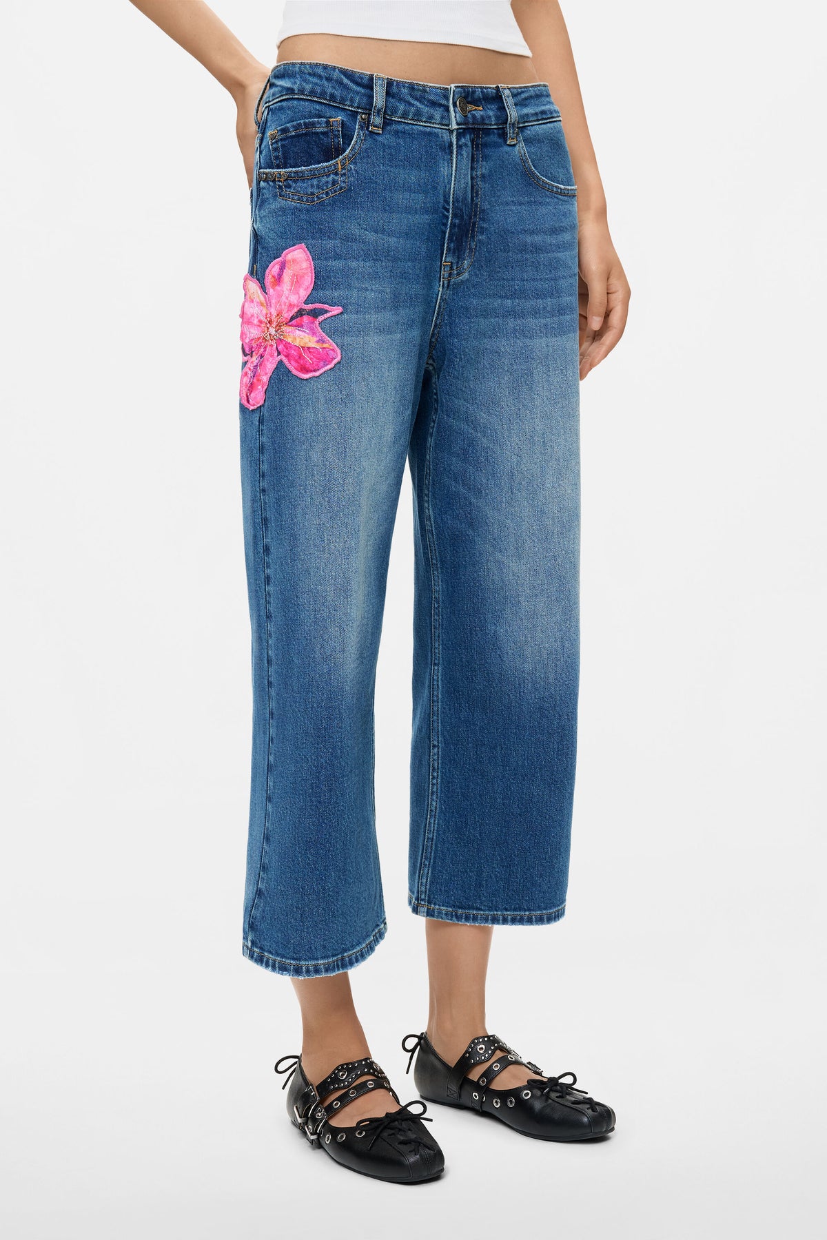Jean Desigual Flora Mujer 26WWDD085053