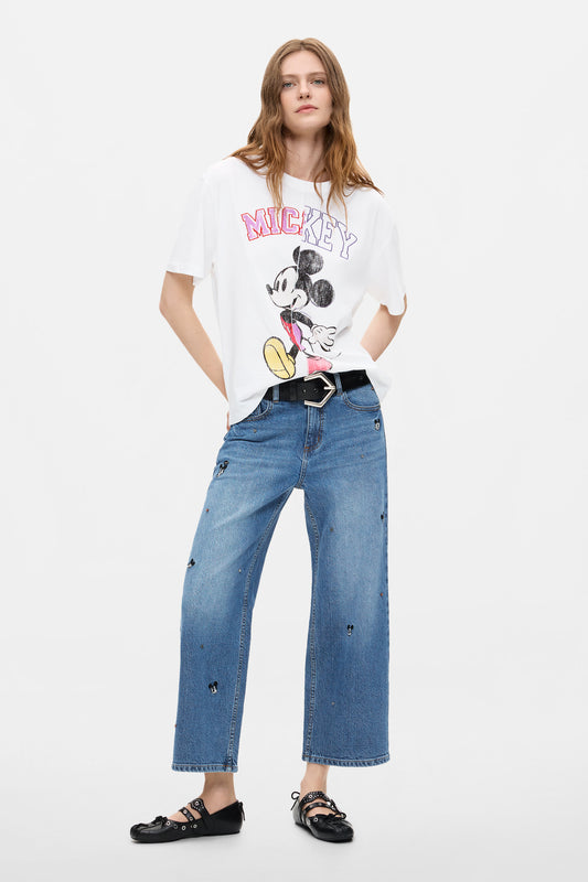 Jean Desigual Mickeym Mujer 26WWDD095007