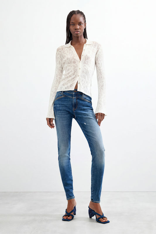 Jean Desigual Skinny Mujer 26WWDD205053