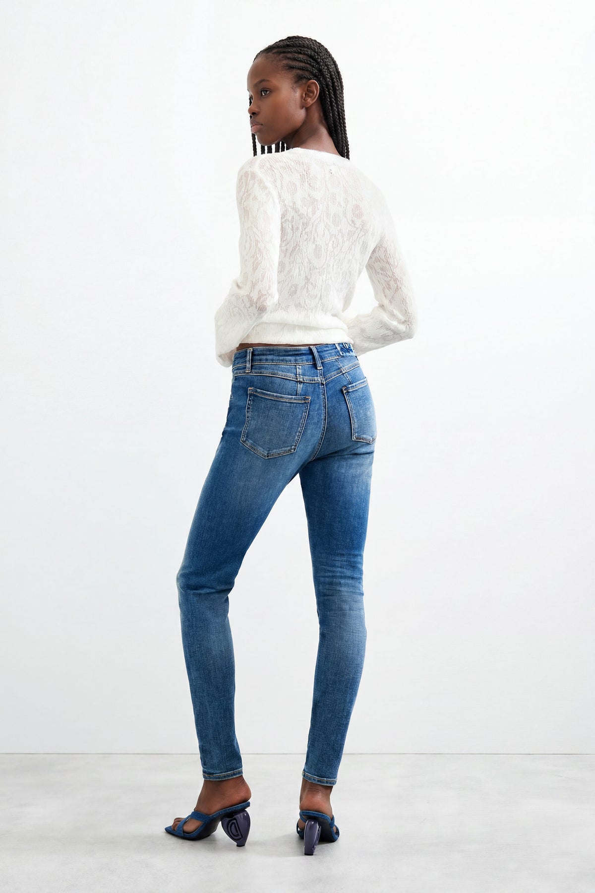 Jean Desigual Skinny Mujer 26WWDD205053