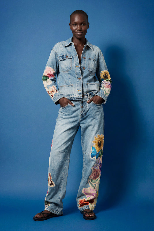 Jean Desigual Bucket Mujer 26WWDD225053