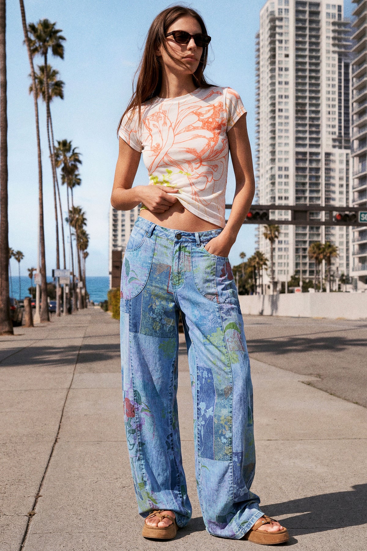 Jean Desigual Reprise_Denim Mujer 26WWDDX45007