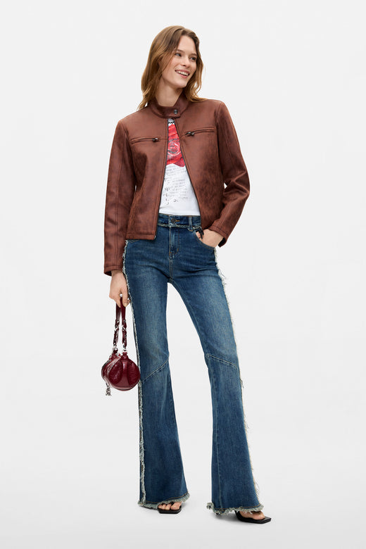 Chaqueta Desigual Bikercy Mujer 26WWEW096044
