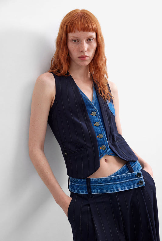 Chaleco Desigual Diplo_Doble Mujer 26WWEW155032