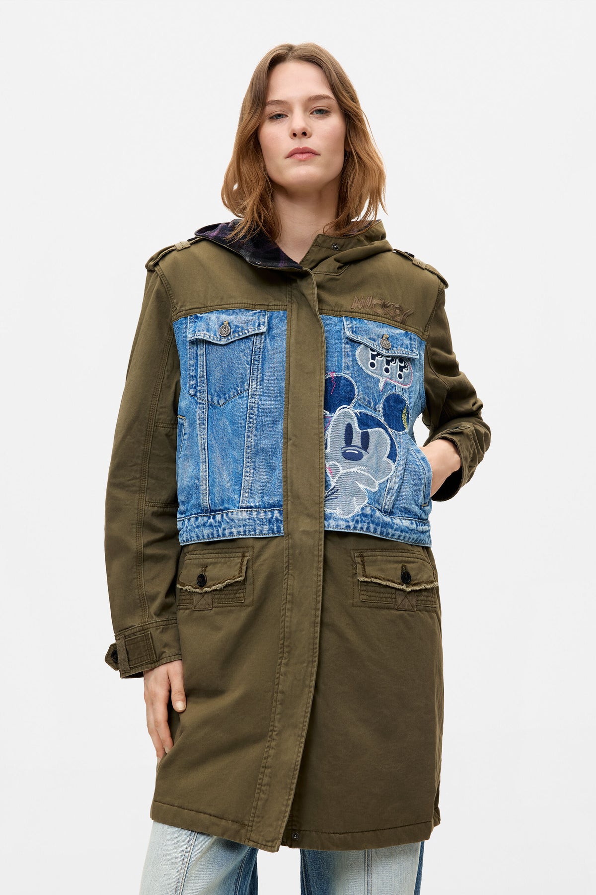Chaqueta Desigual Parkamickey Mujer 26WWEW324092