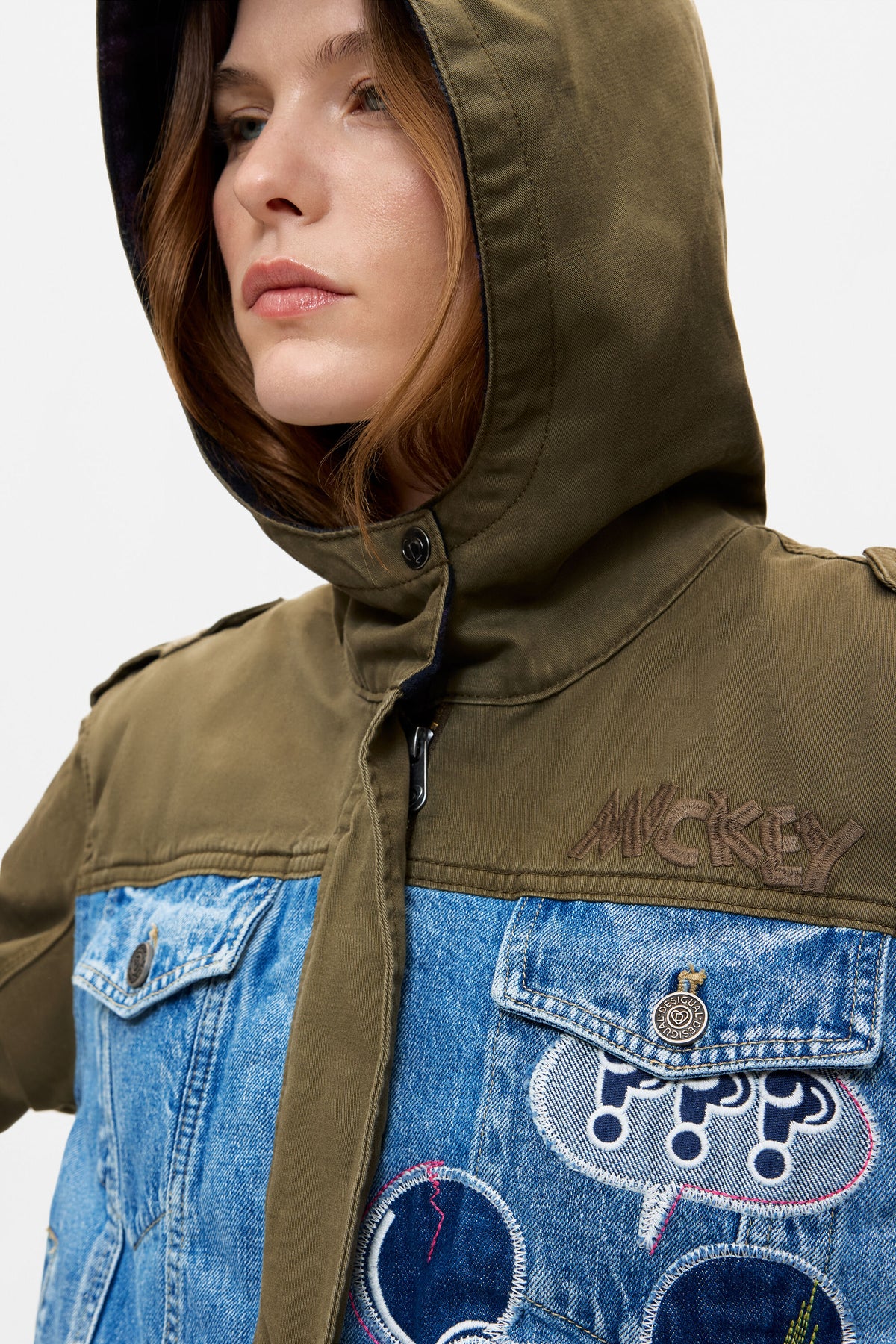 Chaqueta Desigual Parkamickey Mujer 26WWEW324092