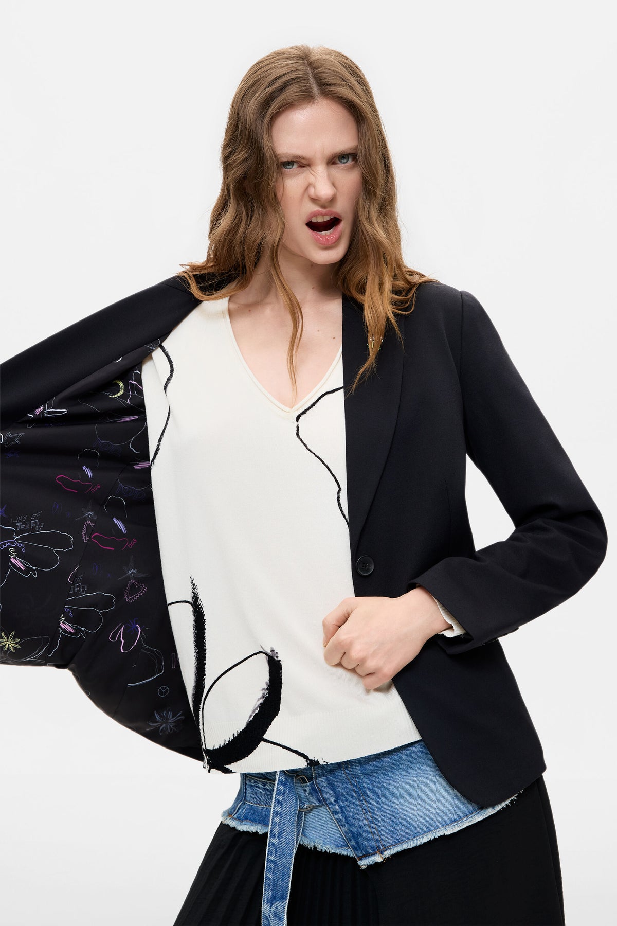 Blazer Desigual Nino Mujer 26WWEW462000